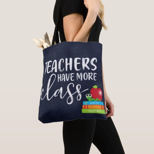 Leerkrachten hebben meer klasse tote bag (Dichtbij)