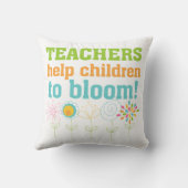 Leerkrachten helpen kinderen te laten bloeien kussen (Achterkant)