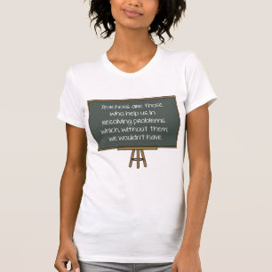 Leerkrachten helpen ons t-shirt