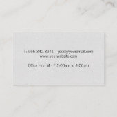 Leerkrachten helpen | Studenten mentoren Visitekaartje (Achterkant)