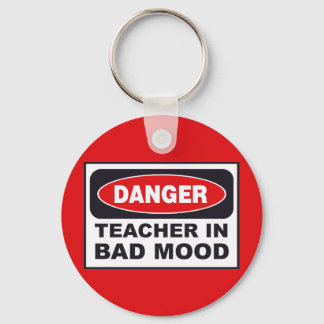 Leerkrachten in Bad Mood Sleutelhanger