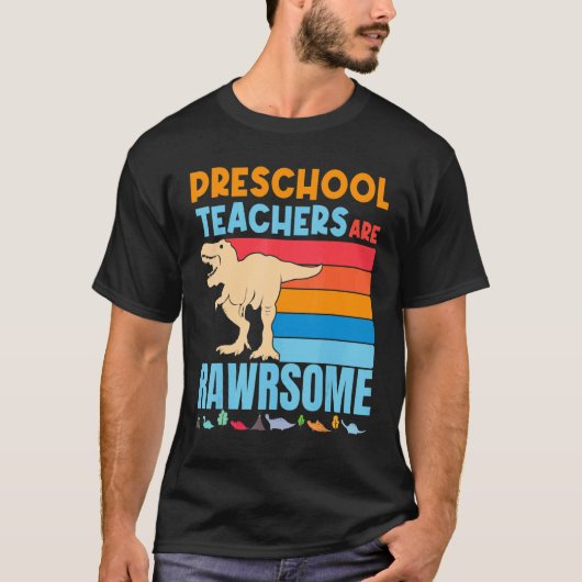 Leerkrachten in de voorschoolse school zijn Geweld T-shirt (Voorkant)