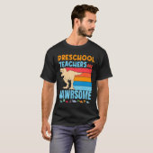 Leerkrachten in de voorschoolse school zijn Geweld T-shirt (Voorkant volledig)
