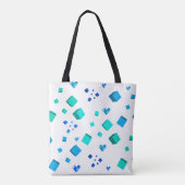 Leerkrachten Inspire Hearts Canvas tas (Achterkant)