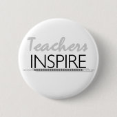 Leerkrachten Inspire Ronde Button 5,7 Cm (Voorkant)