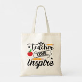 Leerkrachten Inspire Tote Bag (Achterkant)