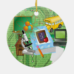 Leerkrachten Keramisch Ornament