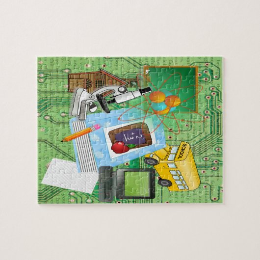 Leerkrachten Legpuzzel (Horizontaal)