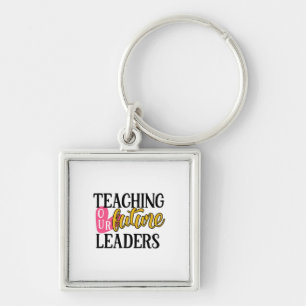 Leerkrachten leren onze toekomstige leiders sleutelhanger