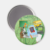 Leerkrachten Magneet (Voorkant / Achterkant)