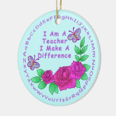 Leerkrachten maken verschil keramisch ornament (Links)