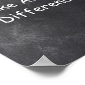 Leerkrachten maken verschil Onderwijsniveau leraar Poster (Hoek)