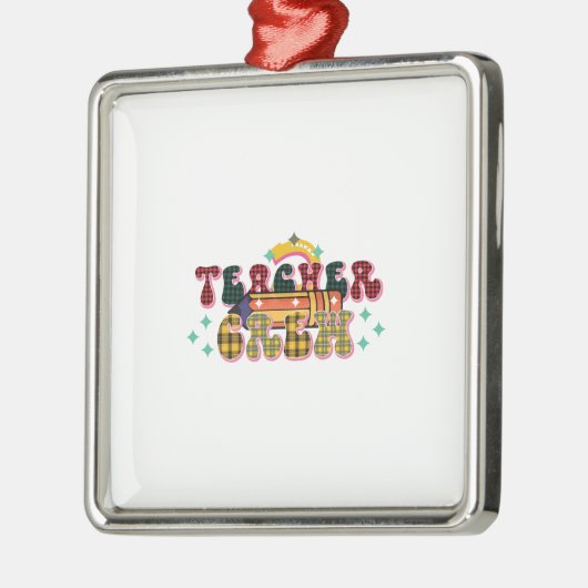 Leerkrachten Metalen Ornament (Links)