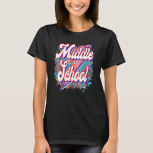 Leerkrachten middelbare school Lightning Bolt teru T-shirt