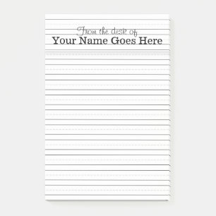 Leerkrachten noemen een kantoor-desktop met mansch post-it® notes