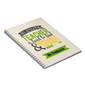 Leerkrachten Notitieboeken - Amazing Teacher Quote (Rechterzijde)