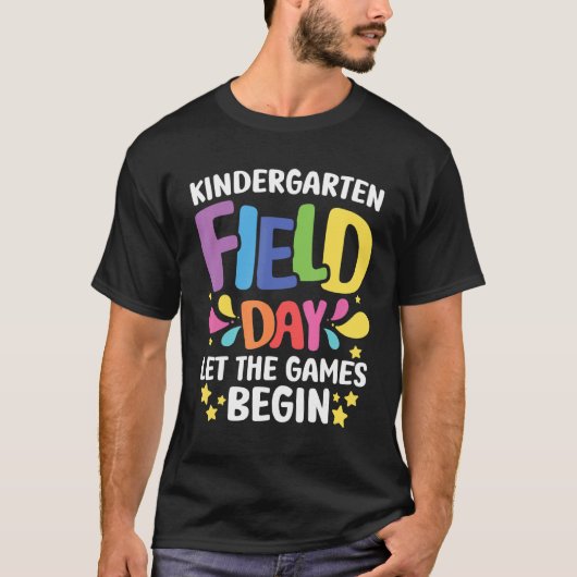 Leerkrachten op de Dag van de Kindertuin laten de T-shirt (Voorkant)