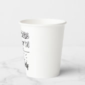 Leerkrachten openen de deur die u zelf binnengaat papieren bekers (Achterkant)