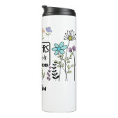 Leerkrachten Plant | Bloemen met de naam van de le Thermosbeker (Geroteerd rechts)