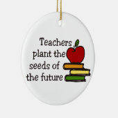 Leerkrachten Plant Keramisch Ornament (Rechts)