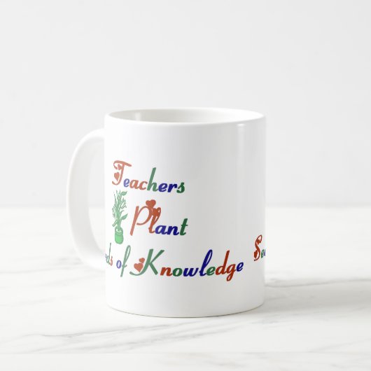 Leerkrachten Plant Seeds of Knowledge Mok (Voorkant links)