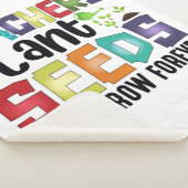 Leerkrachten Plant zaaigoed dat eeuwig groeit Sherpa Deken (3/4)