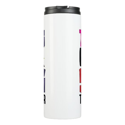 Leerkrachten Plant zaaigoed dat eeuwig groeit Thermosbeker (Achterkant)