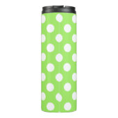Leerkrachten Polka Dot Custom Thermal Tumbler Thermosbeker (Achterkant)