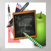 Leerkrachten Poster (Voorkant)