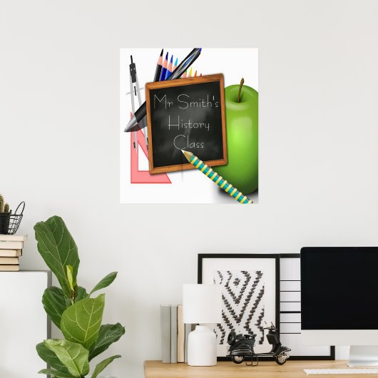 Leerkrachten Poster (Thuiskantoor)