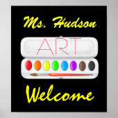 Leerkrachten Poster/Onderteken - SRF Poster (Voorkant)