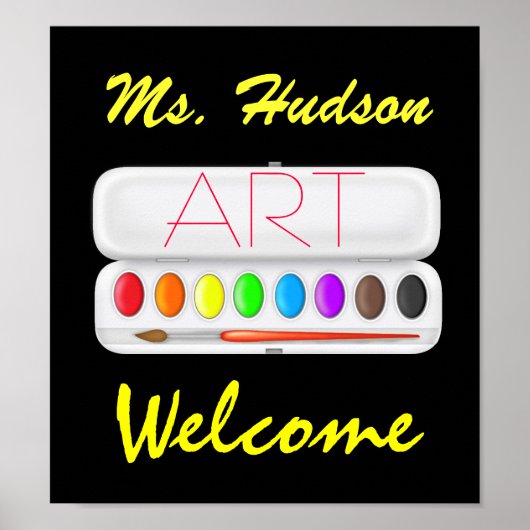 Leerkrachten Poster/Onderteken - SRF Poster (Voorkant)