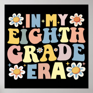 Leerkrachten studenten in mijn 8e klas tijdperk poster