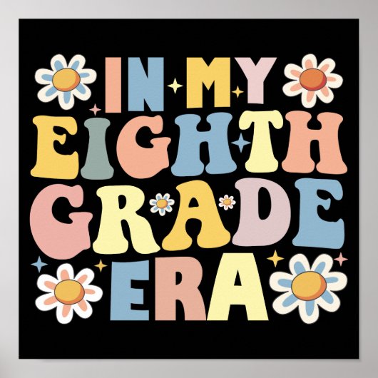 Leerkrachten studenten in mijn 8e klas tijdperk poster (Voorkant)