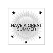 Leerkrachten Studenten sterren Sun hebben een gewe Rubberstempel (Afrduk)