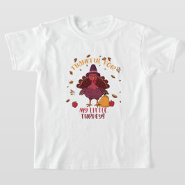 Leerkrachten Thanksgiving bedankt voor mijn kleine T-shirt