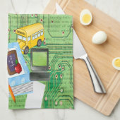 Leerkrachten Theedoek (Quarter Fold)