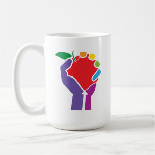 Leerkrachten United Rainbow-Mok Koffiemok