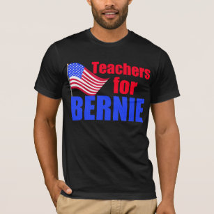 Leerkrachten van Bernie Sanders T-shirt