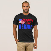 Leerkrachten van Bernie Sanders T-shirt (Voorkant volledig)