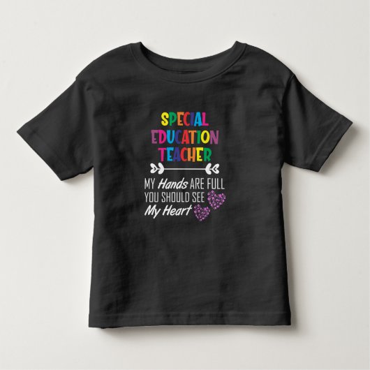 Leerkrachten voor het speciale onderwijs Onderwijs Kinder Shirts (Voorkant)