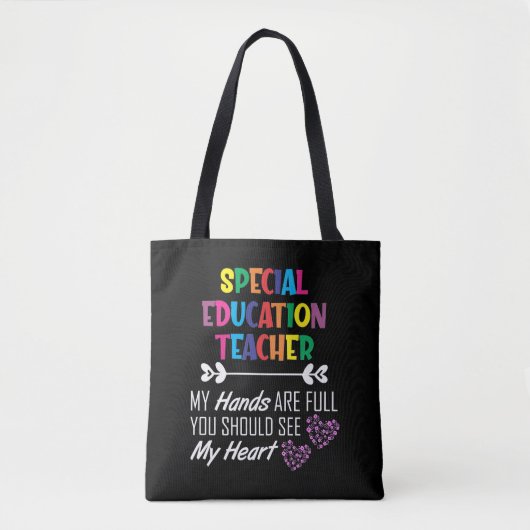 Leerkrachten voor het speciale onderwijs Onderwijs Tote Bag (Voorkant)