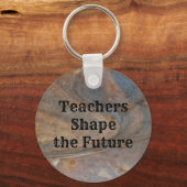 Leerkrachten vormen de toekomstige Natuur van Brui Sleutelhanger (Voorkant)