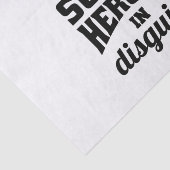 Leerkrachten zijn superhelden in onrust tissuepapier (Detail)