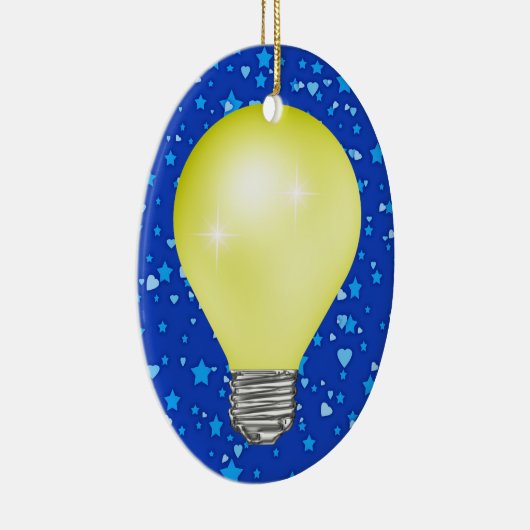 Leerlamp Keramisch Ornament (Rechts)