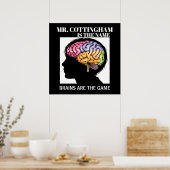 Leerleraar Brain Poster (Keuken)