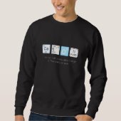 Leerleraar Cute Science Trui (Voorkant)