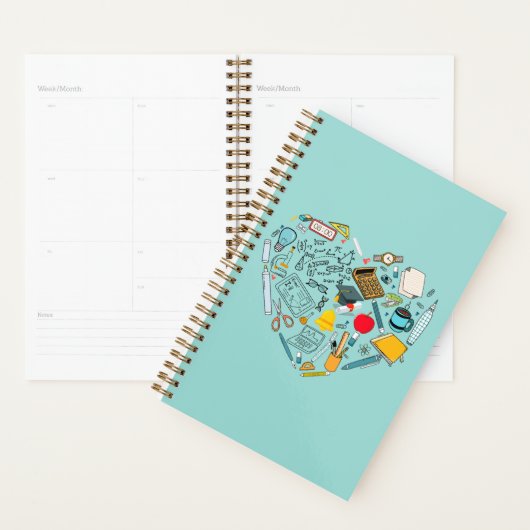 Leerleraar docent professor snijkunst planner (Display)