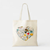 Leerleraar docent professor snijkunst tote bag (Achterkant)