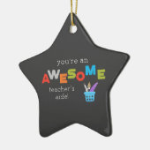 Leerleraar- en onderwijsdag, Geweldige Keramisch Ornament (Links)